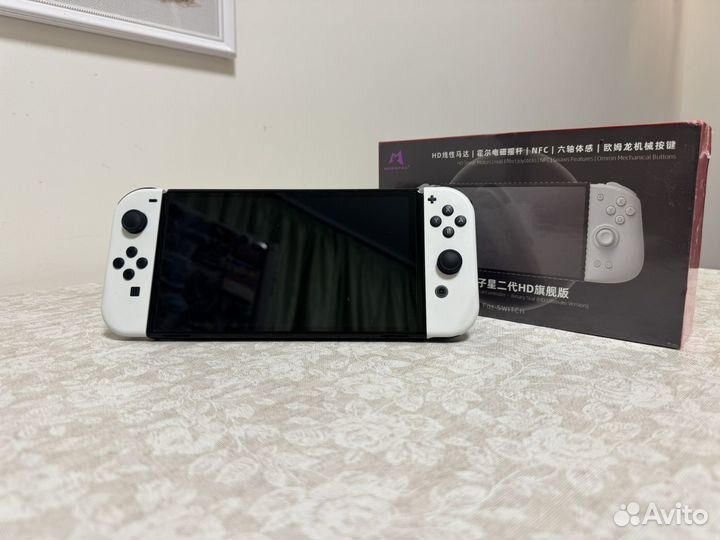 Nintendo switch oled прошитая 512гб