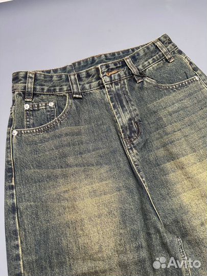 Джинсы Jaded London y2k Washer Faded type