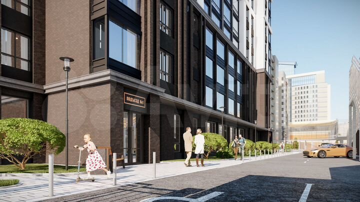 3-к. квартира, 81,3 м², 2/25 эт.