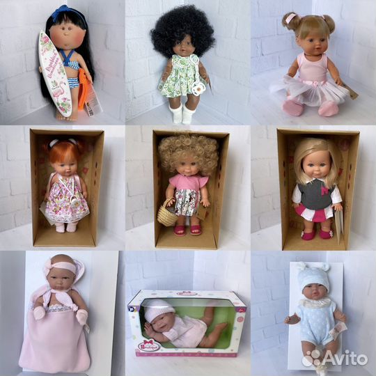 Испанские пупсы, испанские куклы