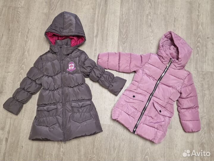 Куртки 116,110 зима