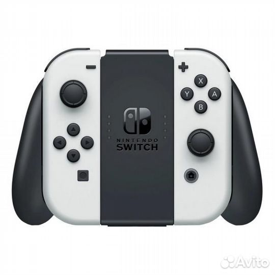 Nintendo Switch oled 64 гб, белый