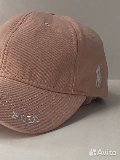 Кепка polo ralph lauren розовая