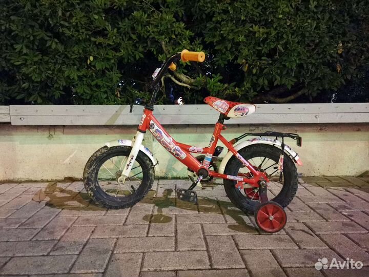 Детский четырехколесный велосипед 4