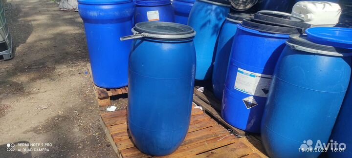 Бочка пластиковая 170 литров бу