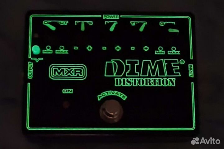 Педаль MXR dime distortion DD11 (USA)