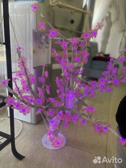 Цветок с подсветками