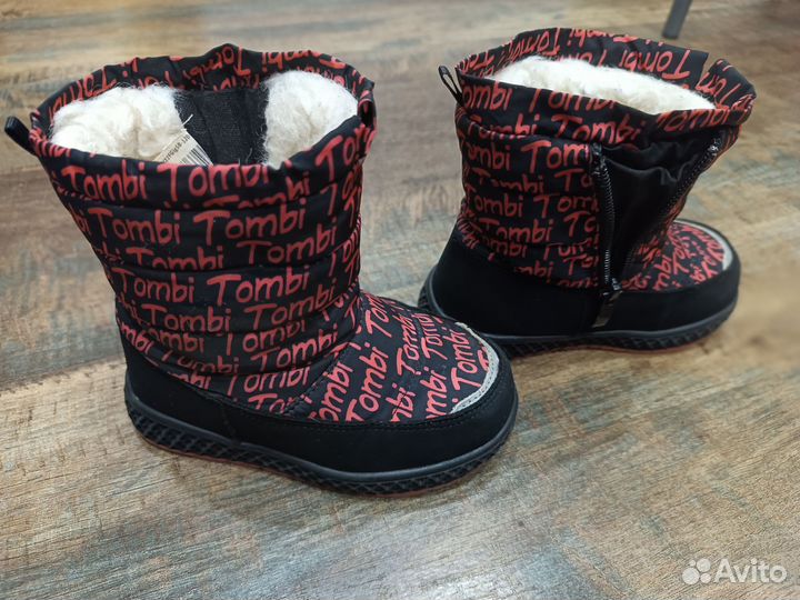 Сапоги зимние для девочки 24