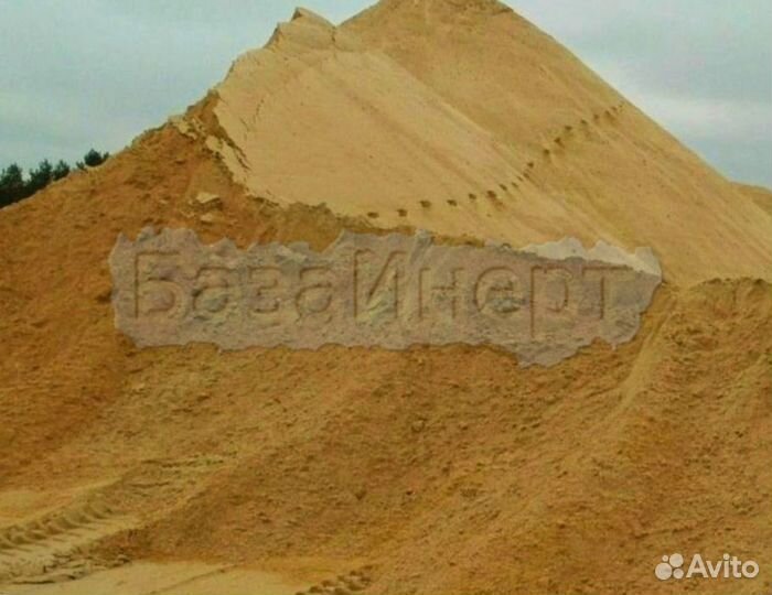Доставка песка от 1 м3