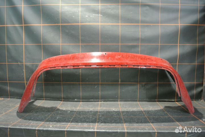 Бампер задний - Skoda Rapid