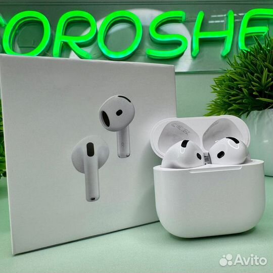 Airpods4 с шумоподавлением