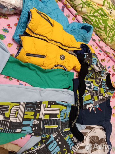 Вещи пакетом для мальчика 92 98