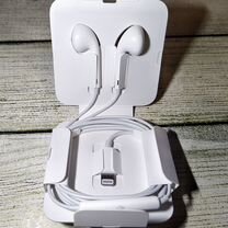 Наушники apple earpods lightning оригинал