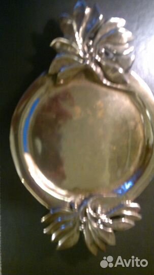 Пепельница. Ручной работы. Старая. Маки