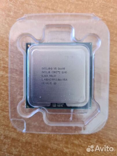 Процессор 4х ядерный 775 сокет, Q6600