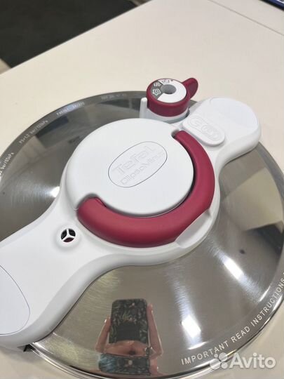 Крышка скороварки Tefal Clipso Minut' Duo, P460513