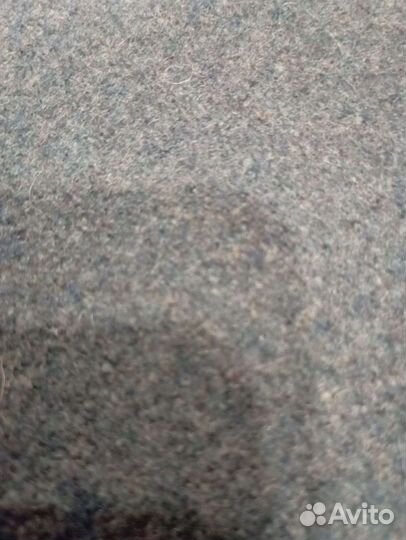 Отрез ткани драп 3х1,4 серо-синий