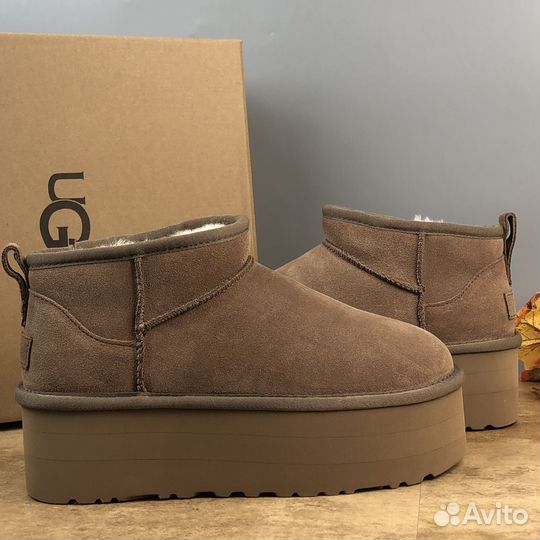 Ugg Classic Ultra Mini Platform Cappuccino