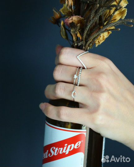 Серебряные кольца