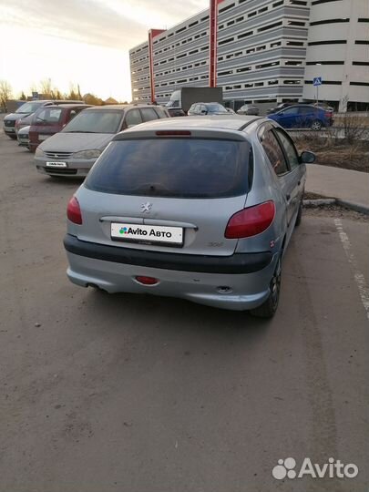 Peugeot 206 1.4 МТ, 2006, 213 000 км