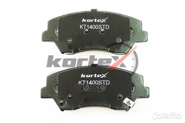 Колодки тормозные KT1400STD kortex