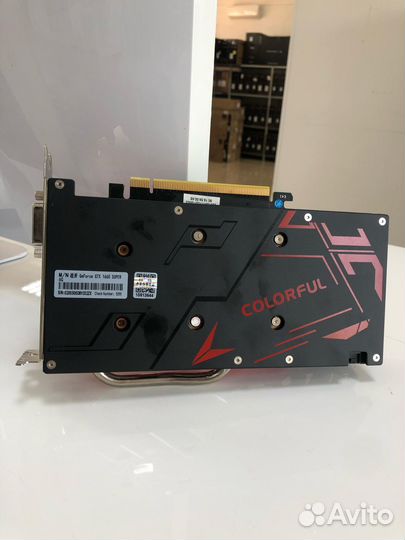 Видеокарта Colorful GeForce GTX 1660 Super 6GB