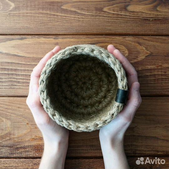 Корзинки джутовые в стиле Zara home