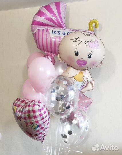 Гелиевые шары на выписку