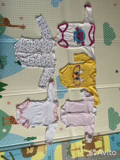 Боди для девочки 56-68