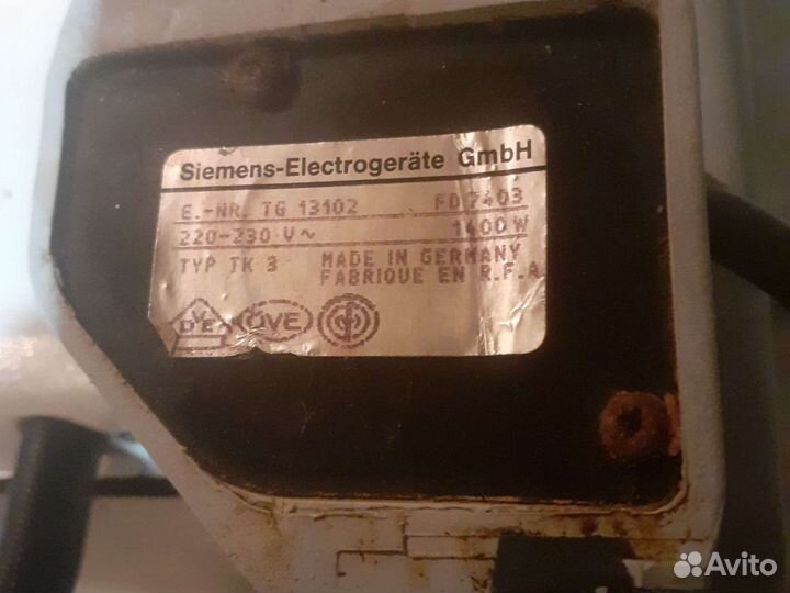 Электрогриль Siemens