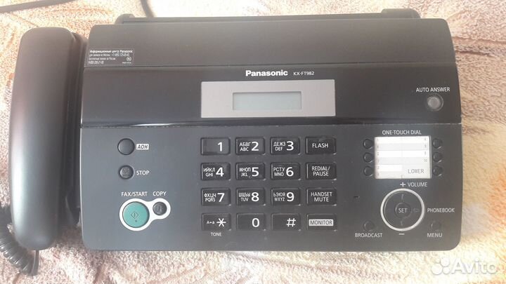 Факс panasonic