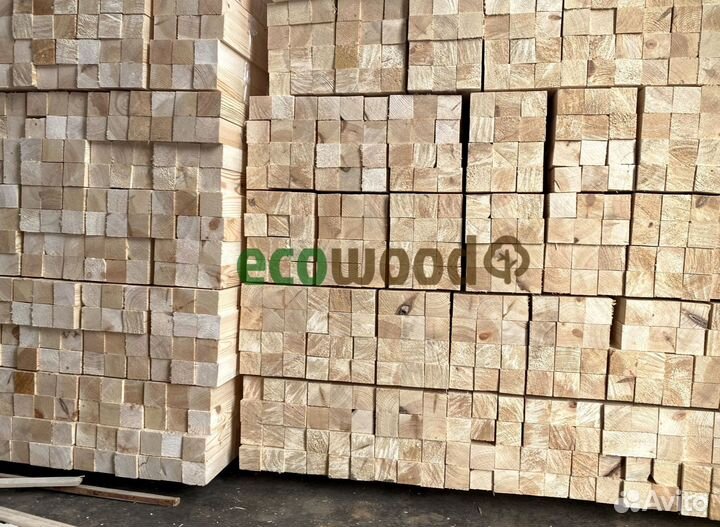 Брусок сухой строганный