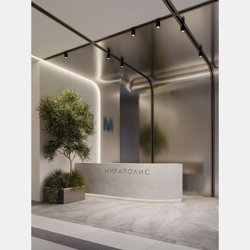 2-к. апартаменты, 49,9 м², 17/33 эт.