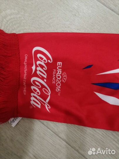Шарф Шелк фаната футбола чм Франция Coca cola