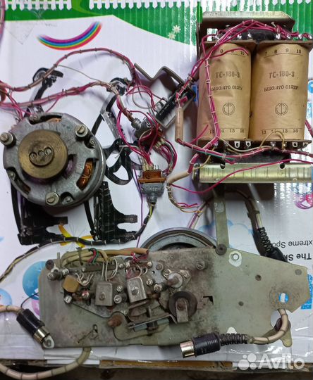 Запчасти на катушечный магнитофон