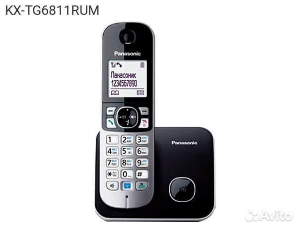 Dect-телефон Panasonic KX-TG6811RU Серый, KX-TG681