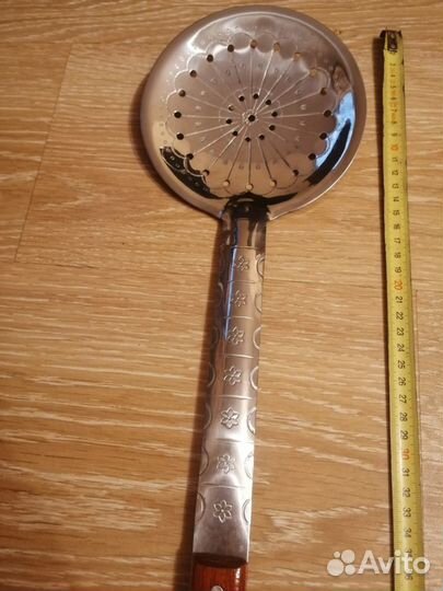 Шумовка для казана длинная