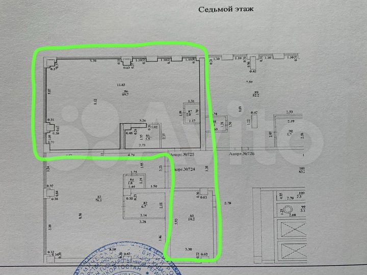 Стильный видовой офис, 116.4 м²