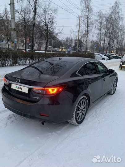 Mazda 6 2.5 AT, 2015, 88 000 км