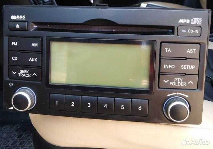 Авто магнитола штатная на kia