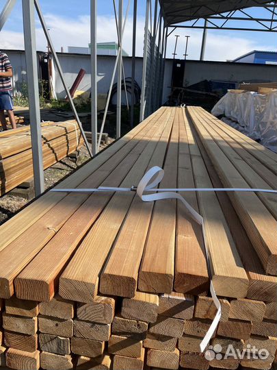 Брусок Лаги из лиственницы. Экспорт