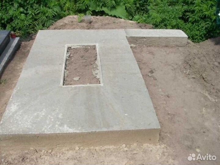 Фундамент под памятник