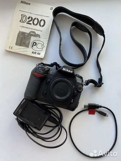 Фотоаппарат nikon d 200 body
