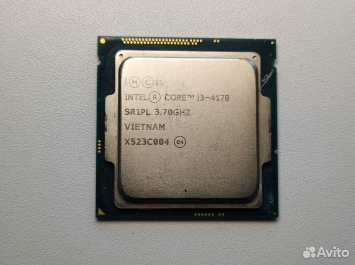 Процессор Intel Core I3-4170