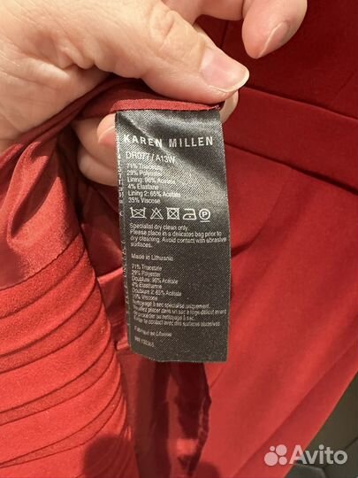 Красное платье Karen Millen