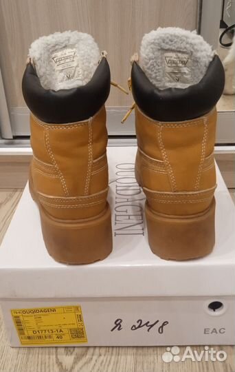 Ботинки женские зимние 39,5 размер
