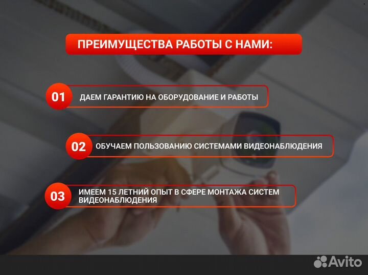 Комплект видеонаблюдения. Продажа установка