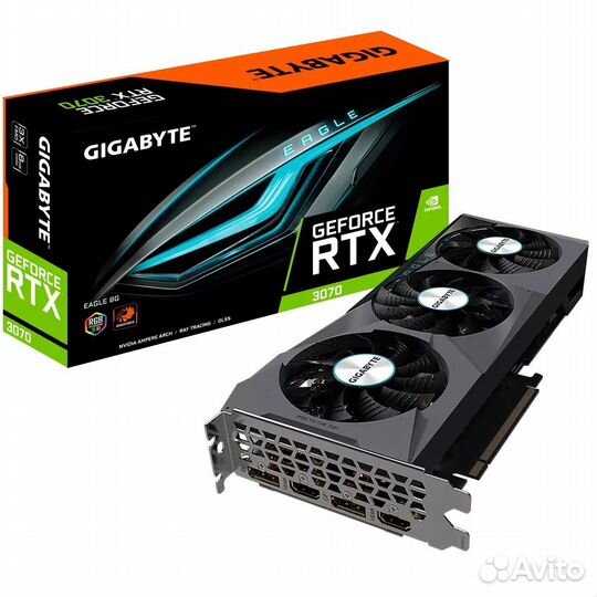 Видеокарта Gigabyte RTX 3070 eagle 8G