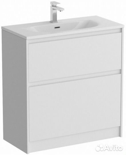 Мебель для ванной BelBagno Kraft-39-800-PIA-BB-8099-3-80 Bianco Opaco