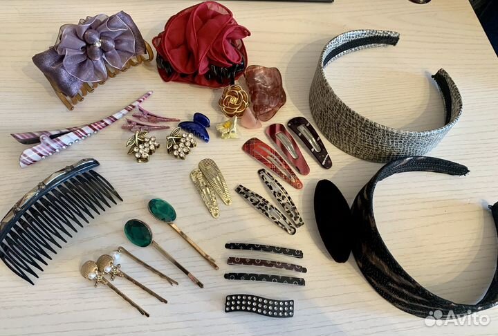 Заколки для волос пакетом